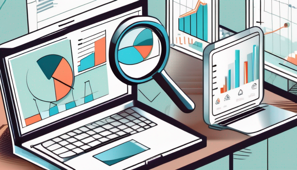 Various digital tools like a magnifying glass